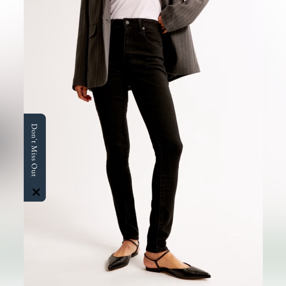 Abercrombie & Fitch Black Skinny Jeans